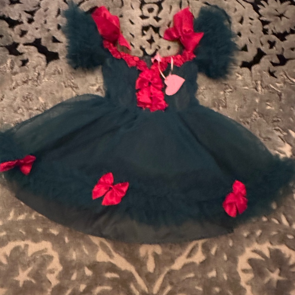 Dolls Kill green and Red holiday festive most wanted dress nwt xs